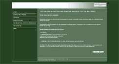 Desktop Screenshot of masterfulhandsmassage.com.au